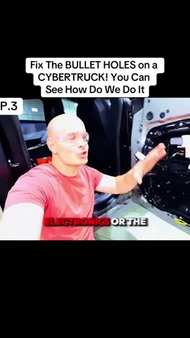 #cybertruck #bullet #hole #repair #tesla #jerryrigeverything #usa_tiktok #usa🇺🇸 