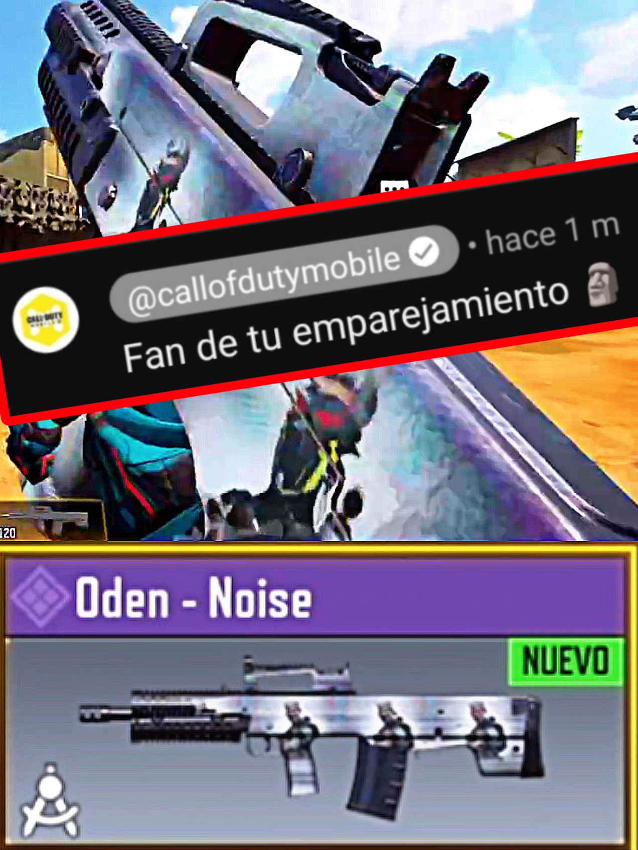 COD Mobile: Fan de tu emparejamiento 🗿 #codmobile #oden