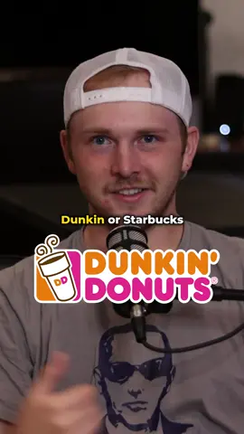 Dunkin or Starbucks?? #03fm #fyp #dunkin #starbucks 