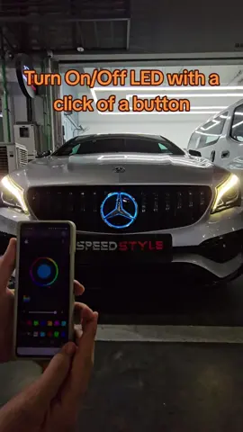 Latest Design for Mercedes LED emblem. Turn on and off at will with a click of a button!  #mercedes #mercedesaccessories #mercedes_benz #mercedesbenz 