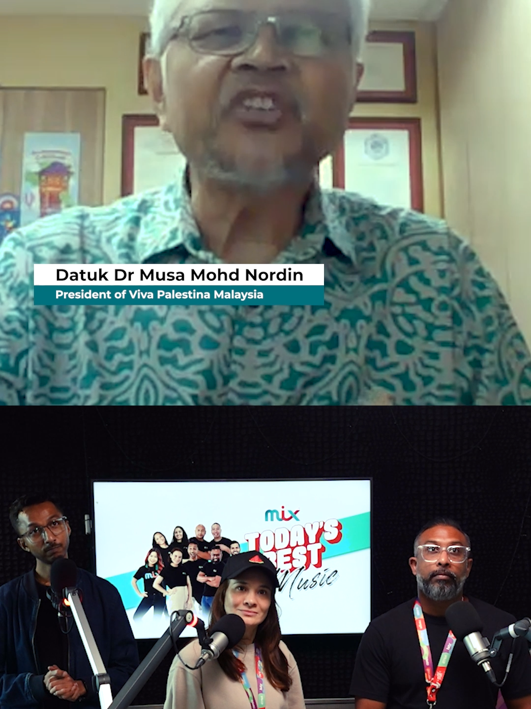 Heard of Viva Palestina Malaysia? The #MIXBreakfast spoke to Dato’ Dr. Musa Mohd Nordin, chairman of Viva Palestina Malaysia and a consultant pediatrician, about the WASH project in Gaza. If you would like to donate to the cause, be sure to check out their page for more details. #Washproject #vivapalestina🇵🇸 #gaza #fyp #mixfm #mixtiktok #mixbreakfast