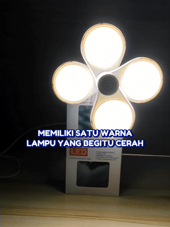 Lampu Bohlam LED 60W E27 Lipat  Bulb White Lamp Putih Unik T-11