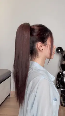 Cách cột tóc đuôi ngựa phồng cao Douyin #hongbeauty #ponytail #hairstyle #hairhack #hairtutorial #douyin