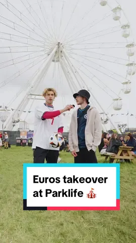 We headed down to Parklife to talk about all thing Euros leading up to the tournament ⚽️ #euros #eurosummer #parklife #football #festival #Summer #Soccer @Parklife Festival 