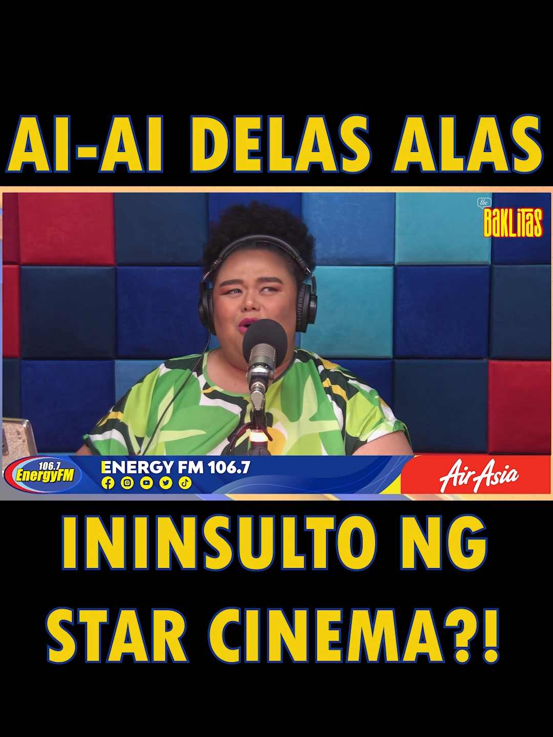 Ano nga ba ang dahilan kung bakit nagalit si miss Ai-ai?! #energyfm1067 #SameSamePeroIba #fypシ゚viral #foryou #aiaidelasalas#Starcinema