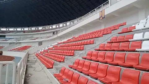 Makin Cantik... pemasangan single seat sudah hampir 100%  #stadionindonesia  #renovasi  #stadionjatidiri  #renovasi stadion besar-besaran 