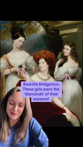 Real life Bridgerton: debutantes who were each the ‘diamonds’ of their seasons! #bridgerton #bridgertontiktok #debutante #regency #historywithamy #history #regencyera #historyfacts #historytok @Bridgerton 