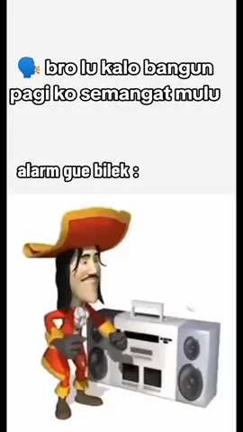 bajak laut dengan radio 🗿#sond #fypシ゚ #memes #kaptenjacksparrow #foto 
