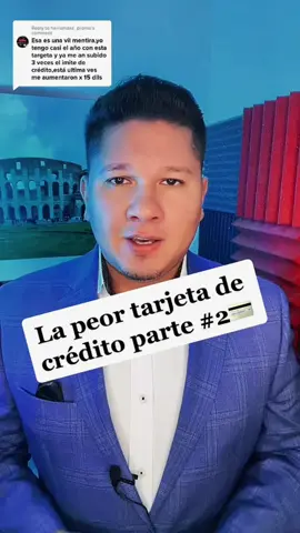 La peor tarjeta de crédito 💳❌ Parte #2. #latinosenusa #finanzaspersonales #credito #informacion #tarjetasdecredito #conocimiento 