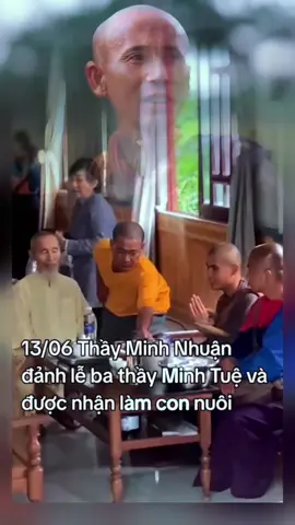 Thầy Minh Nhuận được ba mẹ thầy Minh Tuệ nhận làm con nuôi #minhtue #thichminhtue #phật 