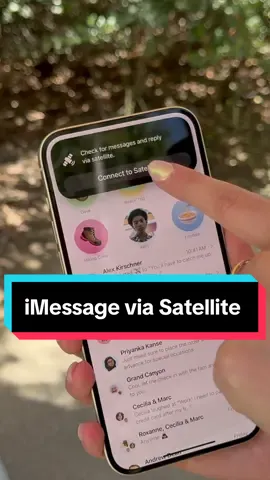 iMessage via satellite 📡 is being introduced in the next iOS 18 release for all iPhones with satellite capabilities, so iPhone 14 and so on! Have any of you needed to use the emergency services on the new iPhones yet? #WWDC #ios18 #apple #iphone #techtok 