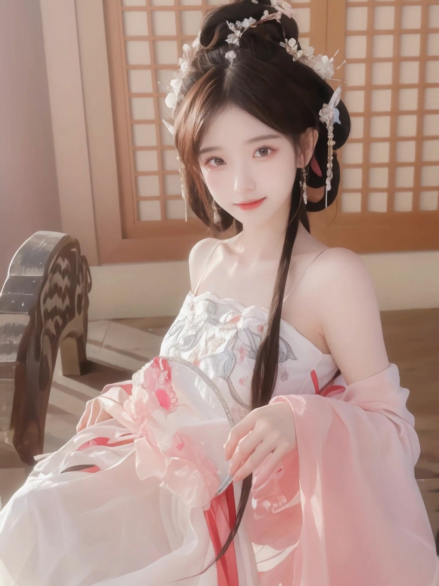 Is this the ceiling of purity and desire? #hanfu #chinesestyle #cutegirl