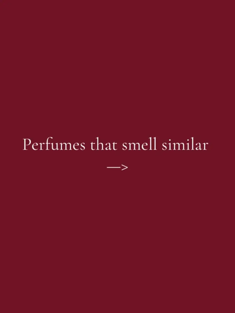 Did you know?😵‍💫 #dupe #perfume #fragance #perfumetiktok #scents #smiliarity #viral #foryou #fyp #fy #fypageシ #fypage