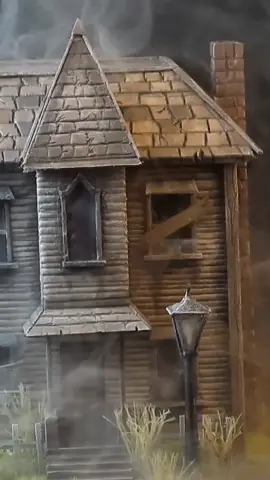 Check out the full video on my YouTube channel- @oddlittleworkshop...#tinythings #diorama #minithings #miniatures #dioramacreators #horroraddict #horror #horrorart #hauntedhouse #haunted #spooky #scary
