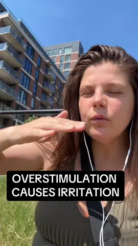 Taking care of your overstimulated self doesnt mean an instant state change, love.  youre still gonna be a  c n u t   until it passes  Youre simply giving yourself conditions for the cnutiness to pass with less resistance. 