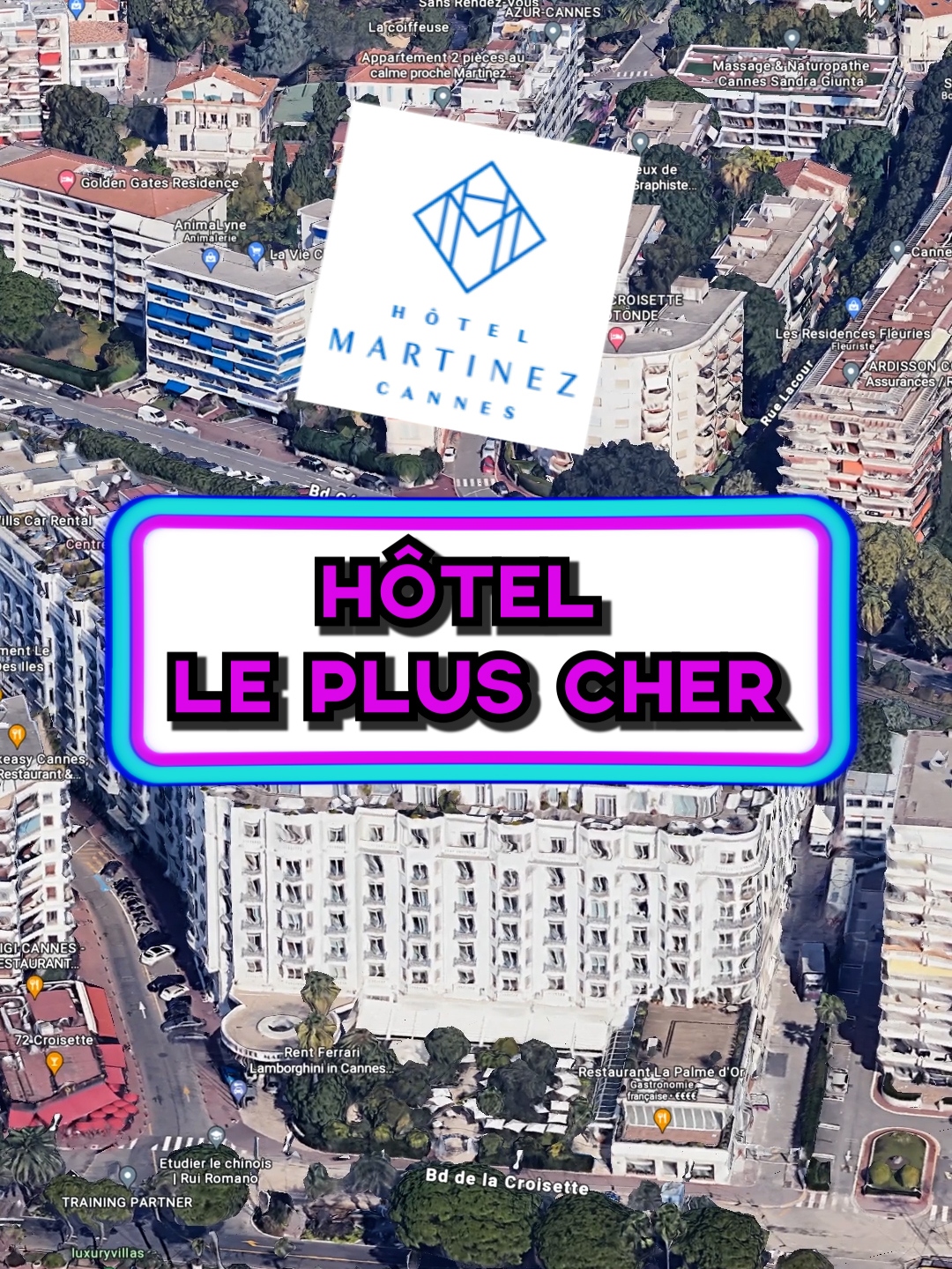 L'Histoire de l'Hôtel le plus cher de France ! 🏨🇫🇷 #cannes #hôtel #batiment #cher #france #histoire