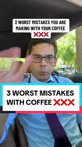 3 Mistakes You Are Making with Your Coffee ❌ | Dr. Sethi In today’s video, I’m sharing three common mistakes people make with their coffee and how to fix them. 🥁 Whether you're a coffee newbie or a seasoned barista, these tips will help you brew the perfect healthy cup every time. ☕️✨ As always, feel free to ask any questions in the comments and I will try my best to answer those. #coffee #coffeetiktok #coffeetok #healthy 