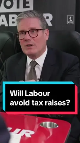 Keir Starmer is asked if he will have to raise taxes if Labour gets into power. #KeirStarmer #Labour #UKelection2024 #Channel4News #C4news 