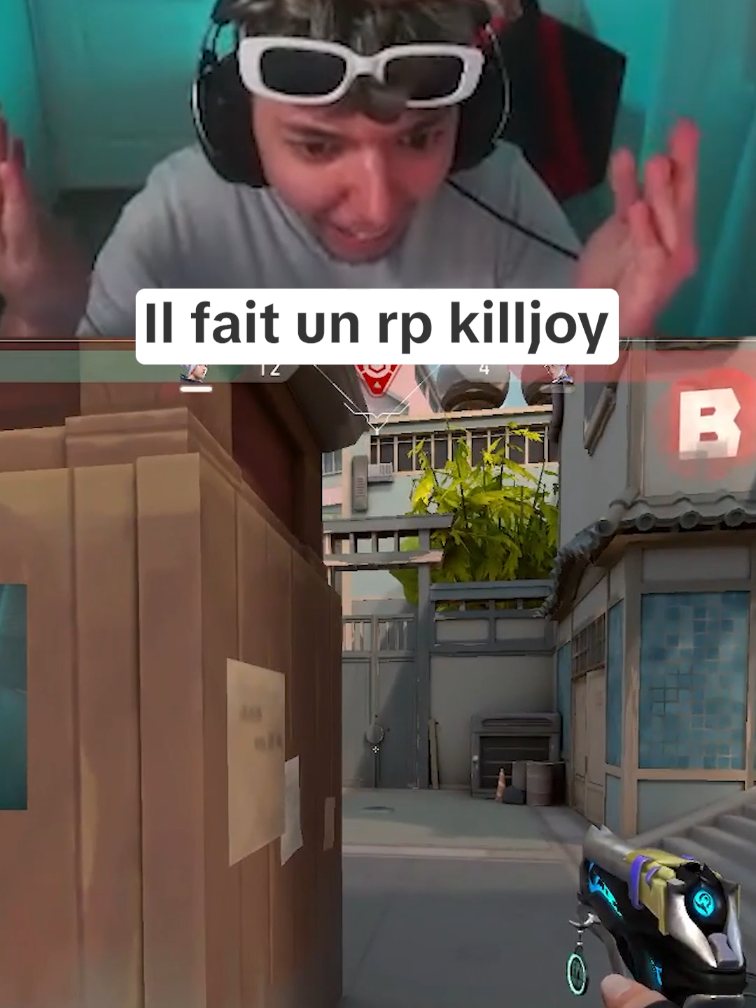 Le mec il se prend pour killjoy tsé Twitch : cDarick #Valorant #rp #influenceur #horror #troll #killjoyvalorant