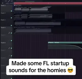 Super fun to make these jingles #waypast #flstudio #custom #flstudiocustomization #flstudio21 #startupsounds 