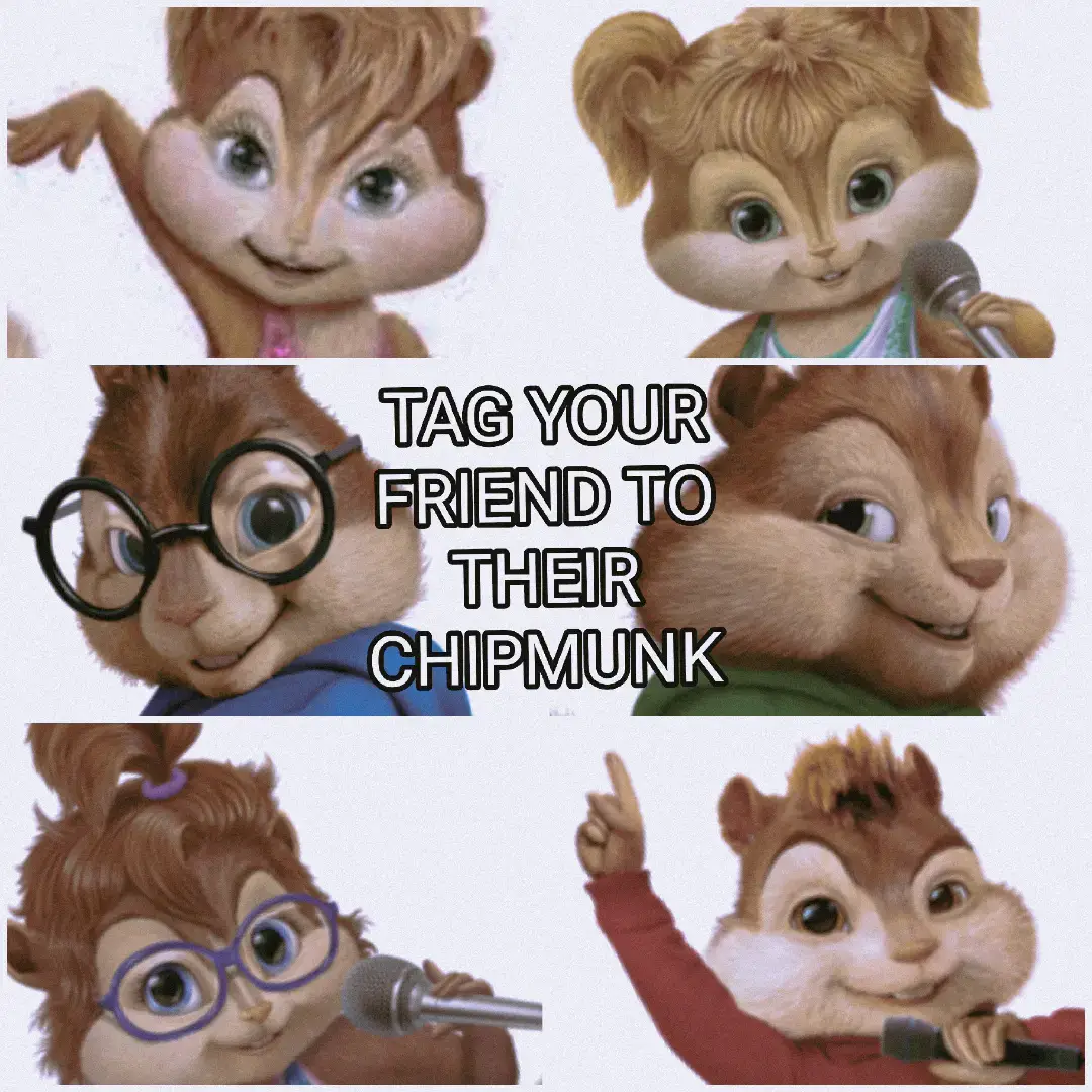 #alvinandthechipmunks #thechipmunks #thechipettes #friends #friendgroup #fyp 