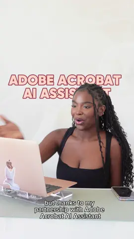 @Adobe Acrobat AI Assistant is seriously my #1 favorite business tool right now. It’s like I have my own assistant, as an assistant! Reading long documents is a lot of what I do whether it’s for market research or for putting together client presentations. AI Assistant now saves me HOURS of stress and headache. Check it out today! #AdobeAcrobatPartner