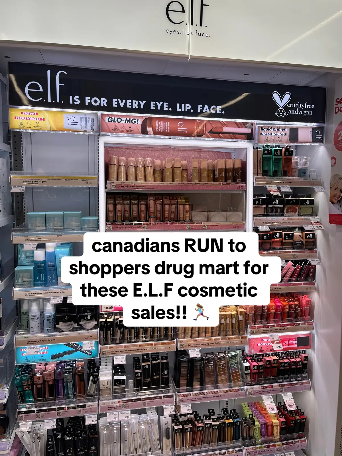 always a good idea to check out your local shoppers for cosmetic sales 😌 #fyp #shoppersdrugmart #shoppersdrugmartbeauty #elf #elfcosmetics #elfcamoblushes #liquidblush #elfputtyprimer #makeup #newmakeup #beauty 