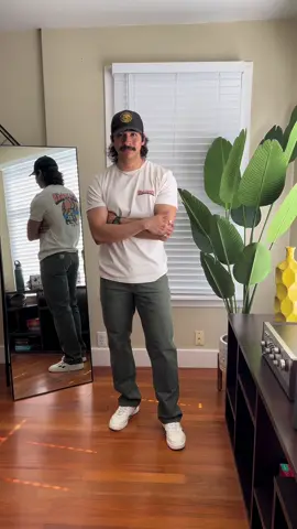 Wrangler vintage cowboy shirt, carhartt carpenter relaxed pants, reebok club c revenge #OOTD #outfitinspo #trending #mustache #wrangler #fyp #fashiontiktok #inspofashion 