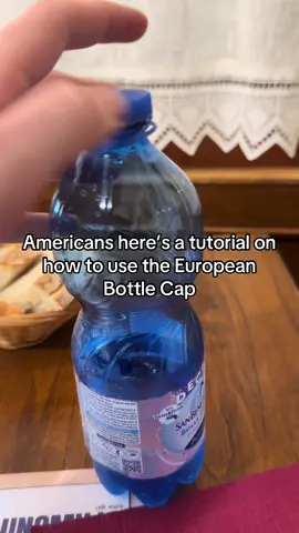 I love this bottle cap has sparked a lot of debate here on tiktok. I hope this helps! #eurotrip 