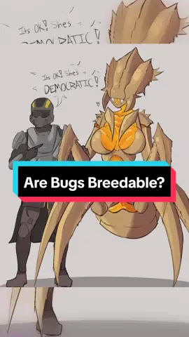 Are The Termanids Breedable? #helldivers2 #termanids #crontex #susmonth 