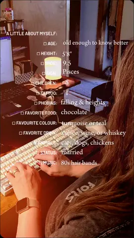 It just occurred to me that I never introduced myself. So, here's a little about me! #genx #genxtiktokers #writer #author #romanceauthor #newauthor #CapCut 