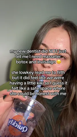 no she was actually cool. thanks for your advice, Dr. Kim 😪 #masseterbotox 