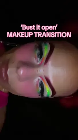 Ring light died but still had to get the look 🌈 #mainlymakeupah #Pride #beforeandafter #transition #catfish #beauty #makeupartist #pridemakeup #rainbowmakeup 