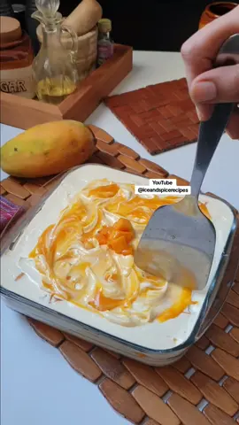 5 Minutes easy yummy mango delight recipe 😋 #iceandspicerecipes #mangodelight #foryou #mangodelighbyiceandspice 