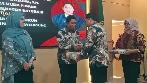 Pengantar Alih Tugas Panitera Muda Pidana Pengadilan Negeri Baturaja Bpk Boy Hendra Kusuma, S. H menjadi Panitera Muda Hukum Pengadilan Negeri Kayuagung