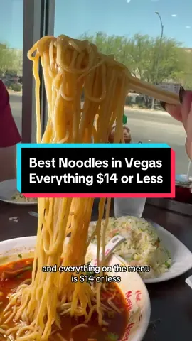 The best noodles in Las Vegas are from Magic Noodle. This local hidden gem is the go-to spot for an affordable fast lunch with huge portions made fresh while you watch. The hand pulled noodles are all $14 or less and come in large shareable bowls like spicy Szechuan beef and Dan Dan. This is authentic Chinese comfort food for visitors on a budget or looking to cure a hangover. With two locations and the newest on Rainbow, this is a short ride from any major resort. Add this to your list of “must visit” Vegas lunch spots. #vegas #lasvegas #vegasstarfish #magicnoodle #handpullednoodles #vegaschinesefood #vegaschinatown #vegasfood #hangoverfood #vegasonabudget #chinesenoodles #noodlebowl #vegasfood #wheretogoinvegas #wheretoeatinvegas #vegaslocal #vegasexperience #creatorsearchinsights 