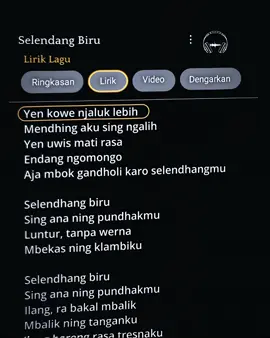 Selendang Biru 🎶🎧 #lirik #lyrics_songs #lyricsvideo #musictiktok #selendangbiru #shintaarsinta #lagujawa #foryoupage #fyppppppppppppppppppppppp 