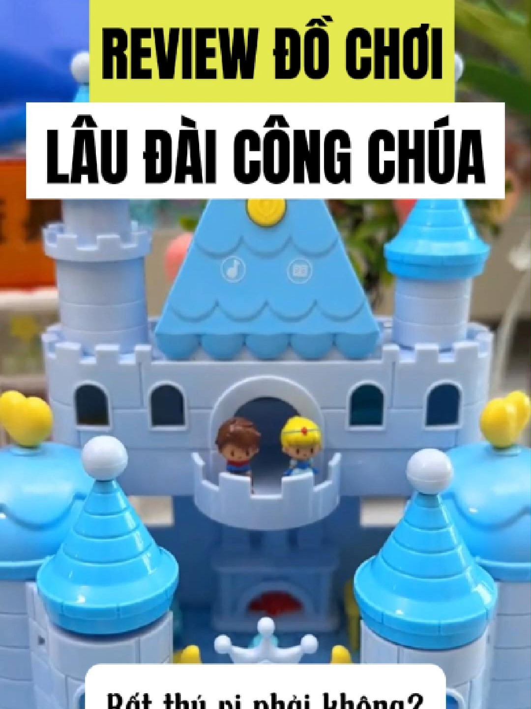 Cùng khám phá tòa lâu đài khổng lồ với công chúa Elsa nhé! #dochoi #dochoitreem #dochoichobe #dochoithongminh #dochoitritue #xuhuongtiktok #review
