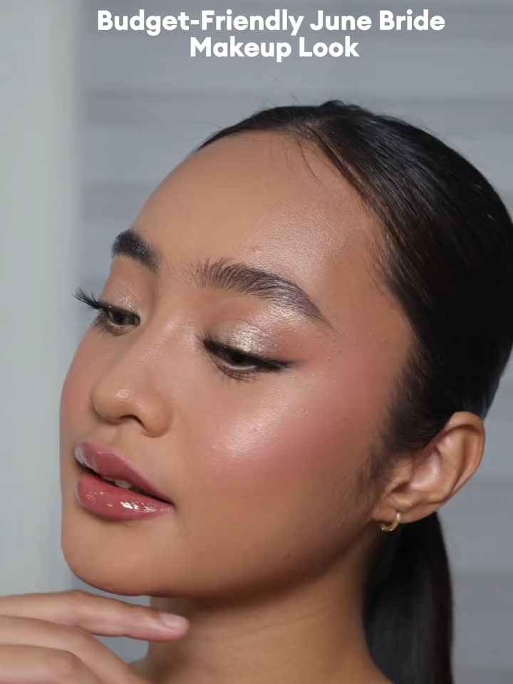 Congratulations, June Brides! 🥰💍 Here's a makeup look na pasok sa budget mo dahil sa beauty products na #SuliTipidSaLazada! #LazadaPH