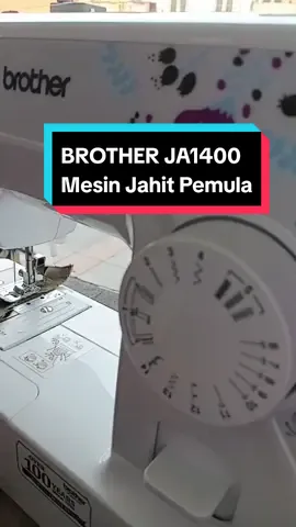 yuk pemula sini yuk.. belajar mesjn jahit pake Brother JA1400  mudah juga lo.. ada 14 pola jahitan. bisa lubang kancing, redi stok japri mimin ya.. #mesinjahitportable #mesinjahitbrother #brotherja1400 #newpatinda #mesinjahit #sewingmachine #portable #machine #sewing #tiktok #tiktokbiz #spill #penjahitrumahan #homeproduksi#spill #belanjaditiktok #rekomendasi #fyp #fyi #fypシ゚viral 