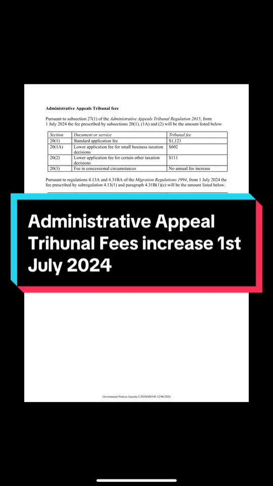 #immigrationlawyer #australia #lawyersoftiktok #lawyersoftiktok #foryoupage #foryoupageofficiall #australia🇦🇺 #visaappeal #marriage #australia #fees #immigration #internationalstudent #disclaimer: This is general information only and is not to be interpreted or relied as legal advice. For legal advice, book a consultation with an immigration lawyer.