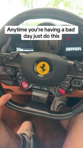 Anytime you feeling down just get in your ferrari and rev it a bit #daytrader #daytrading #optionstrading #futures #forex #crypto 