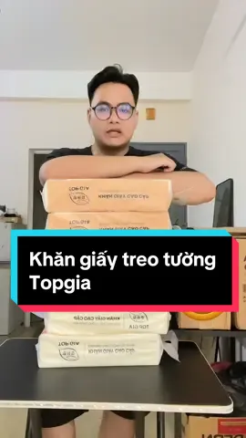 Combo 6 bịch khăn giấy topgia chỉ hơn 100k #laligachampion #giayan #giayantopgia #khangiaytreotuong 