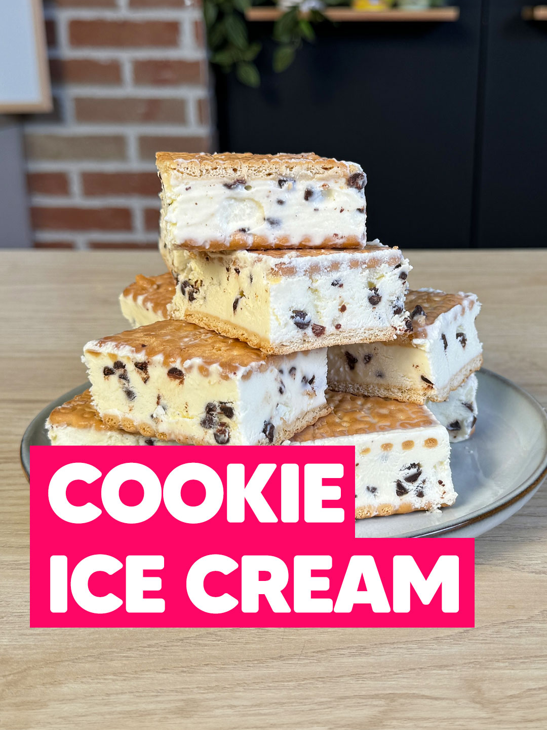 Only 4 ingredients are needed to make creamy and delicious ice cream sandwiches 🍦😍 Sooo good and refreshing, you won't stop making them 👇 By @melissasweet25  👉INGREDIENTS 400g of condensed milk 500g of fresh cream 120g of chocolate chips Rectangular biscuits 👉METHOD 1. Start by whipping the cream, then add the condensed milk and continue to whip. 2. Once you have obtained a thick and smooth mixture, add the chocolate chips and mix gently. 3. Line a baking pan with cling film. 4. Quickly dip the biscuits in milk and create a base in the pan. 5. Pour the cream over and level it well. 6. Complete with a final layer of biscuits and leave in the freezer for at least 4 hours. 7. When it's time to serve, cut the ice cream squares and enjoy! Will you try them? ❤️ #cookistwow #cookistrecipe #recipes #easy #quick #fun #delicious #cooking #baking #tasty #homemade #foodie #foodlover #foodblog #yummy #icecream #foodtok