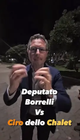 Deputato Borrelli vs Ciro Chalet a Mergellina #francescoemilioborrelli #francescoborrelli #borrelli #chaletciro #politicaitaliana 