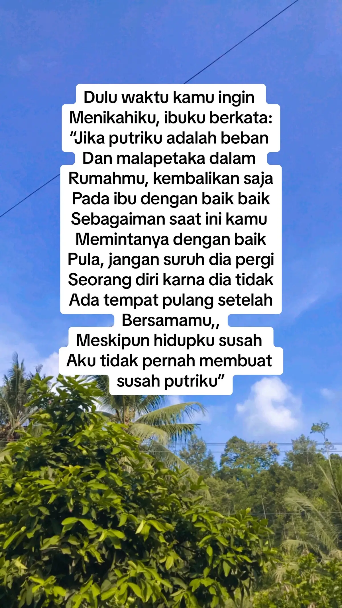 Apa kamu luoa dengan pesan ibuku? Lalu sekarang kamu biarkan aku seorang diri tanpa ada rumah untuk pulang :( #xyzbca #rumahtangga #fypシ゚viral #mamaanaksatu #storytime #galaubrutal 