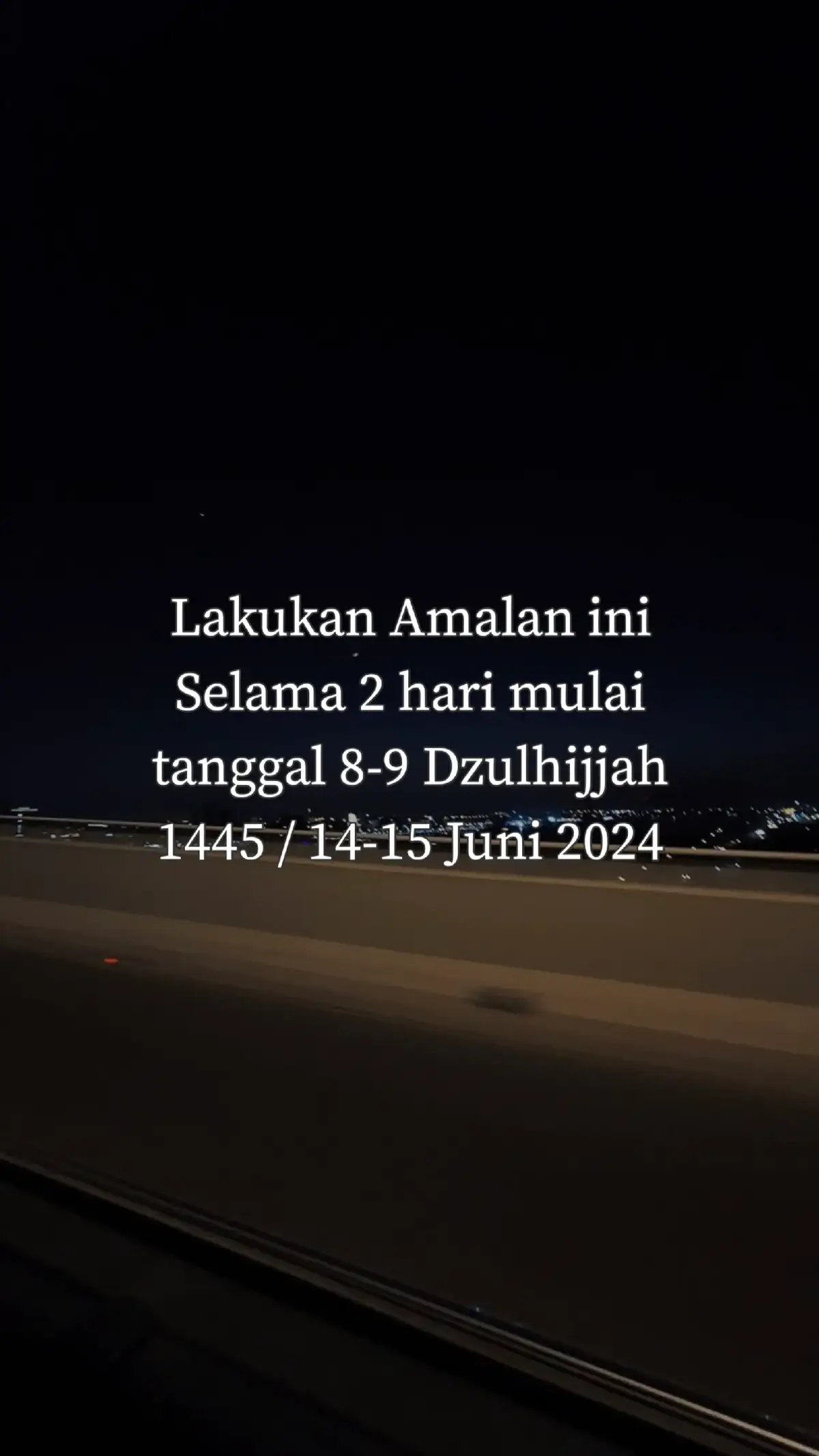 Rasulullah SAW bersabda: “Sebaik-baiknya doa ialah doa pada hari Arafah. Dan sebaik-baiknya yang kuucapkan, begitu pula diucapkan oleh para Nabi sebelumku adalah ucapan 'Laa ilaha illallah wahdahu laa syarikalah, lahul mulku walahul hamdu wa huwa ala kulli sya’in qadiir'.  Tidak ada sesembahan yang berhak disembah kecuali Allah semata; tidak ada sekutu bagi-Nya. Milik-Nya segala kerajaan, segala pujian dan Allah yang menguasai segala sesuatu’,” (HR. Tirmidzi) #puasaarafah #puasatarwiyah #puasadzulhijjah #puasa  #sunnah #islam #forme #hijrah #taubat #fyp #fypシ゚viral 