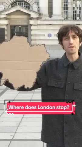 Where does London stop?  #jayforeman #british #London #educational #geography #uk 