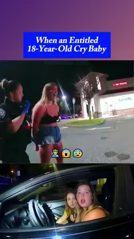 When an Entitled 18-Year-Old Cry Baby Part 6 #copsoftiktok #police #policeofficer #cops #copsusa #policecar