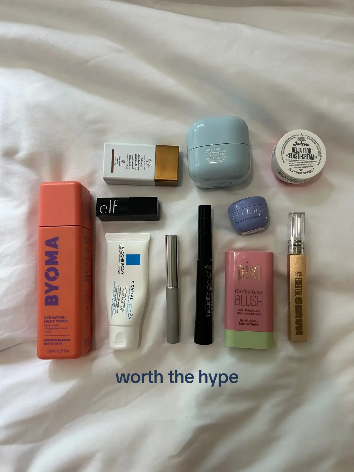 just my opinion but i expected more from these products #skincare #worththehype #makeup #acnesafe #morning routine 